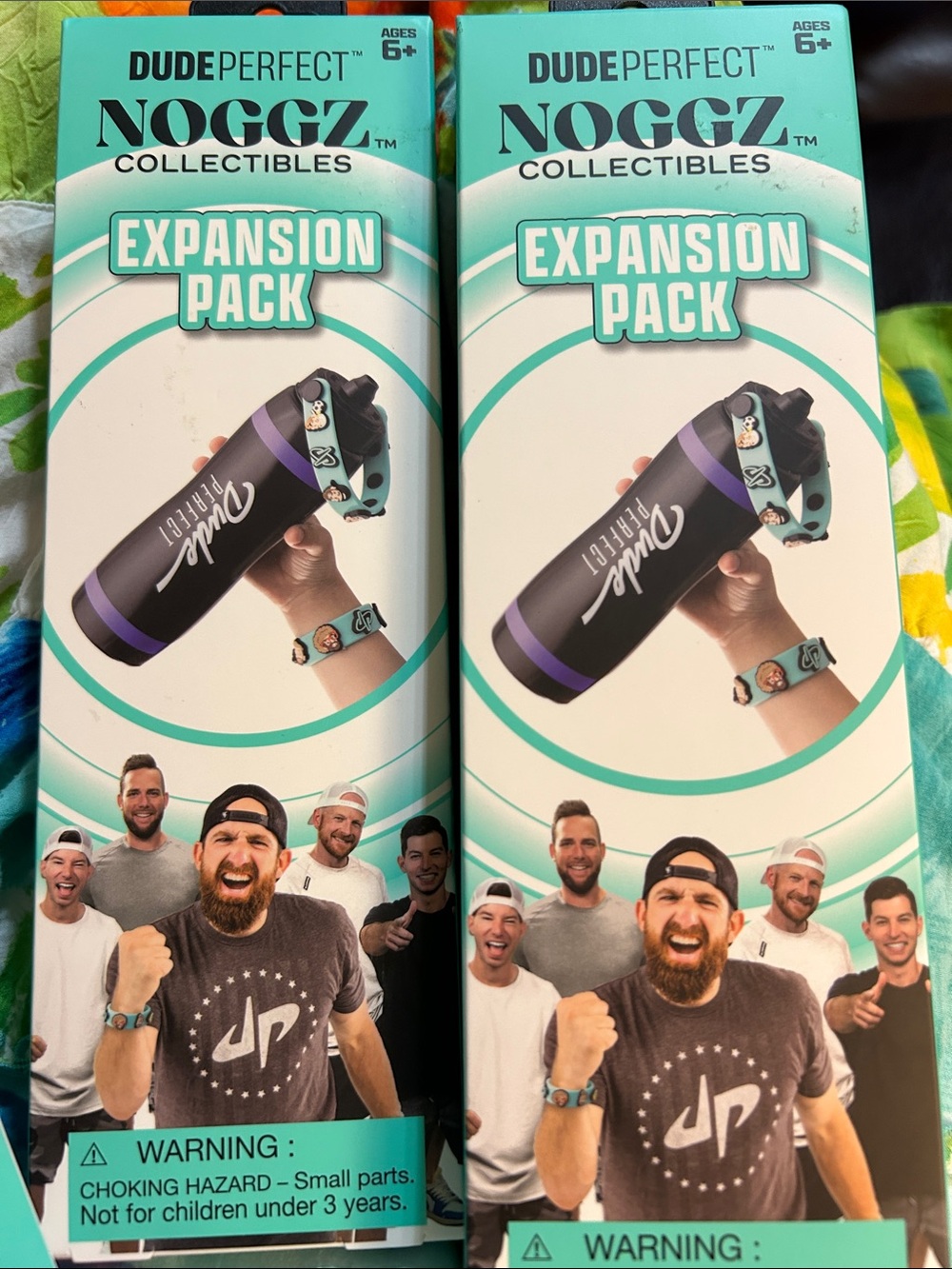 Two (2)  Expansion Pack - Teal and Black